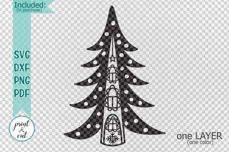 gingerbread-house-christmas-tree-svg-dxf-pdf-cut-files-laser-cut