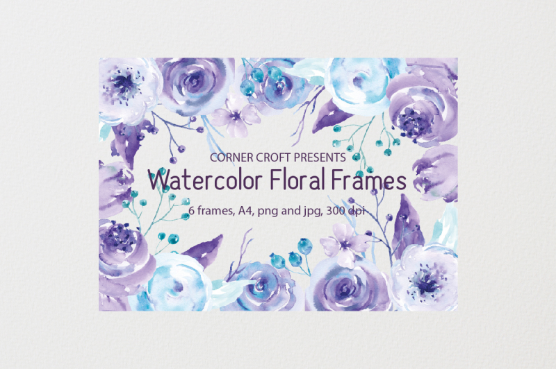 watercolor-floral-frames