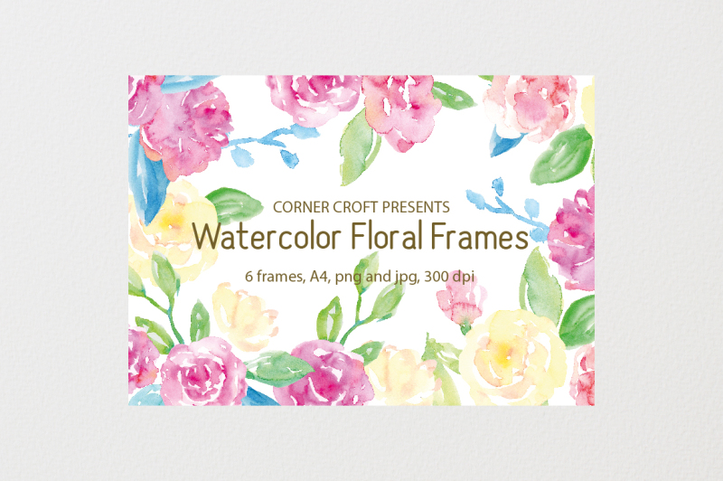 watercolor-floral-frames-8-x-11-5-a4