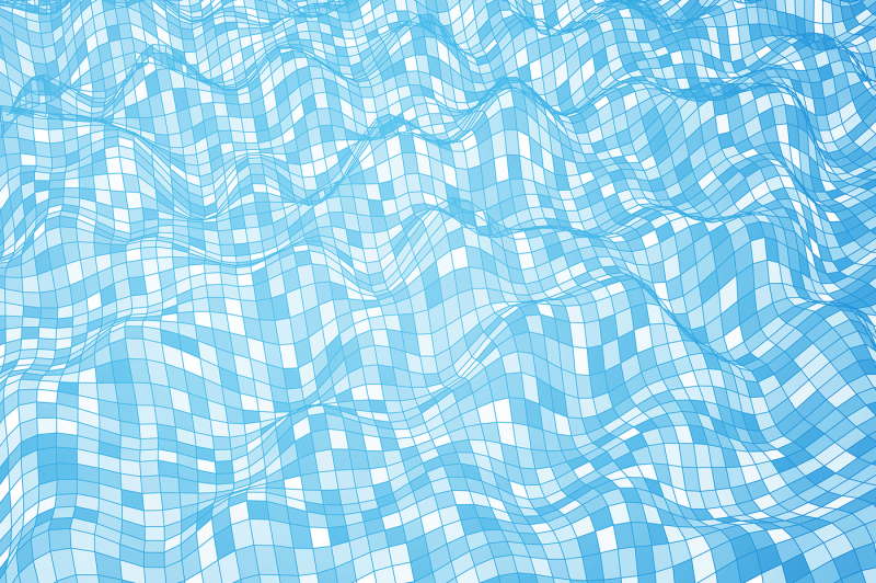 wireframe-blue-abstract-wave