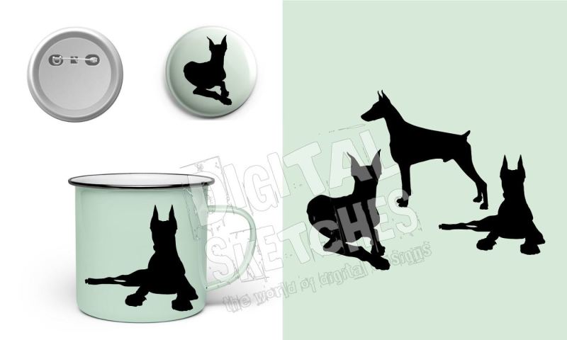 doberman-dog-set-cut-file-animals-vector-silhouette-svg-dxf