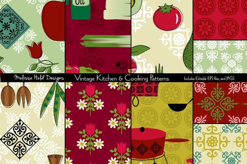 vintage-kitchen-and-cooking-patterns