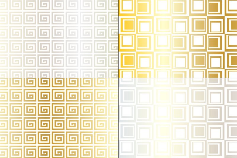 silver-and-gold-mod-patterns