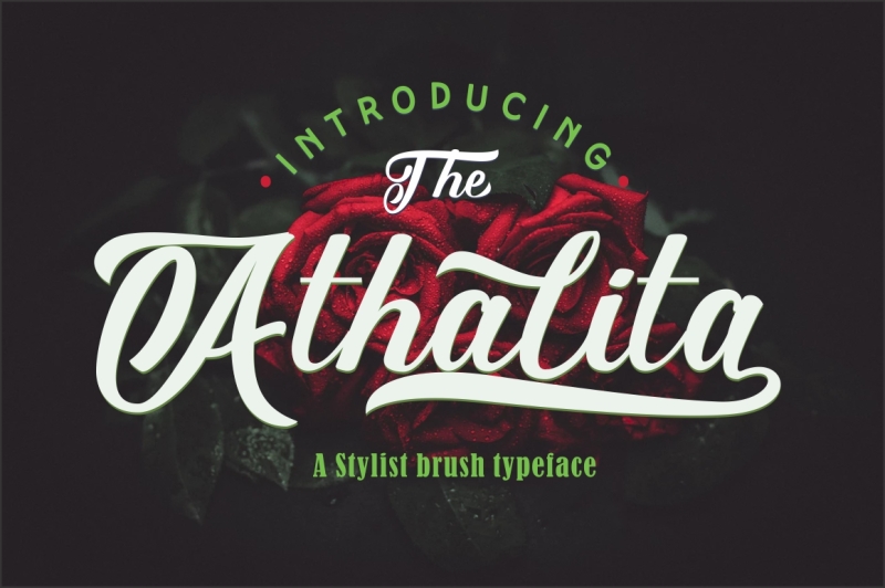 athalita-cool-brush-stylist-font