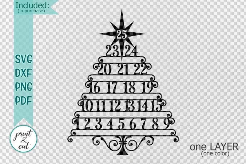 christmas-tree-advent-countdown-calendar-hanging-ornament-svg-dxf-cut