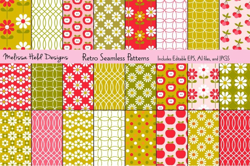 retro-seamless-patterns