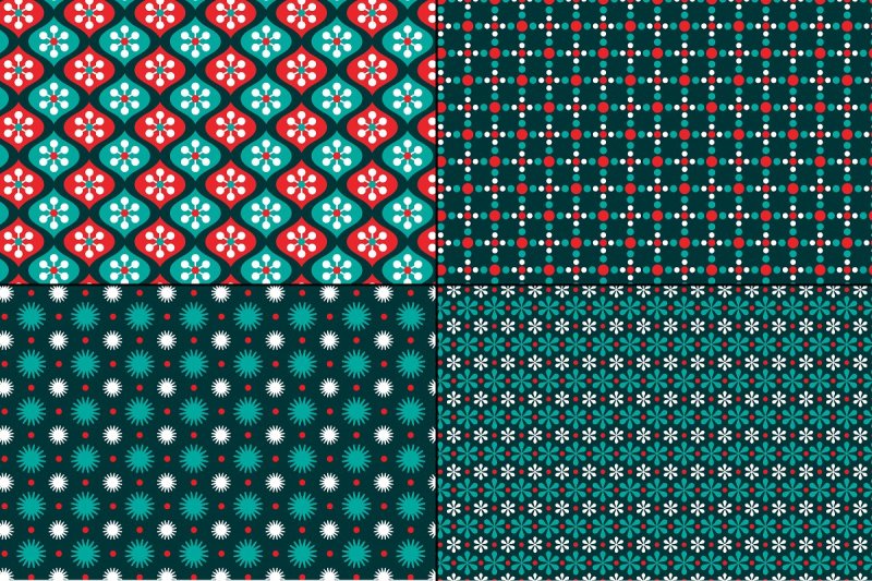 small-seamless-holiday-patterns