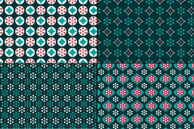 small-seamless-holiday-patterns