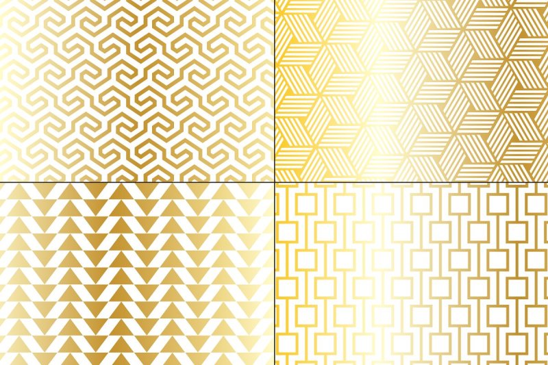 gold-white-mod-geometrics
