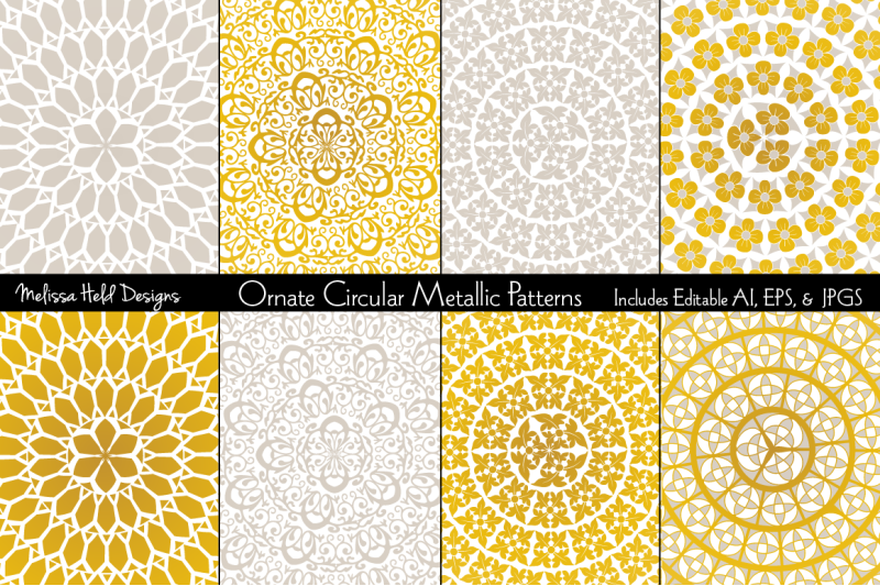 ornate-circular-metallic-patterns