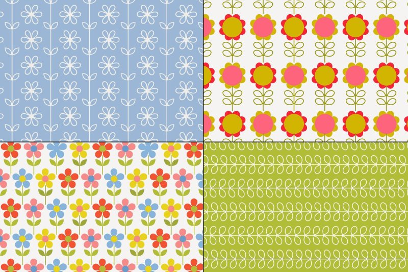 floral-geometric-patterns