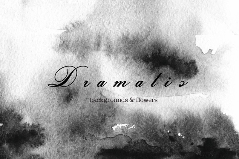 black-dramatic-watercolor-backgrounds