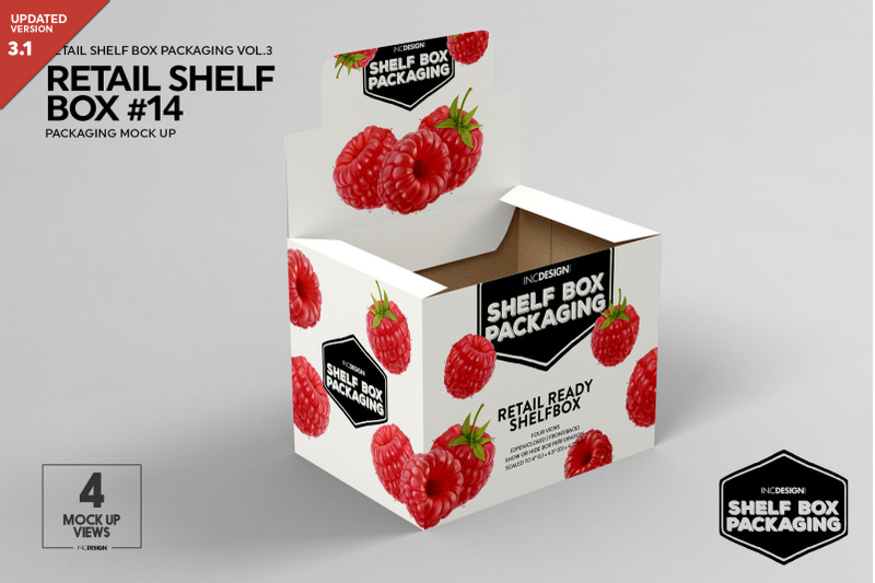 Download Free Retail Shelf Box Packaging Mockup 14 (PSD Mockups)