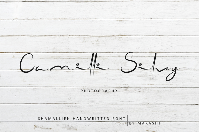 shamallien-handwritting-font