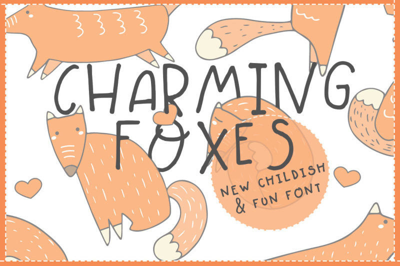 charming-foxes-cute-font