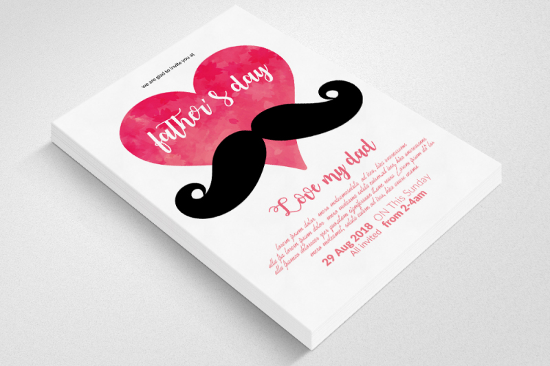 fathers-day-flyer-template