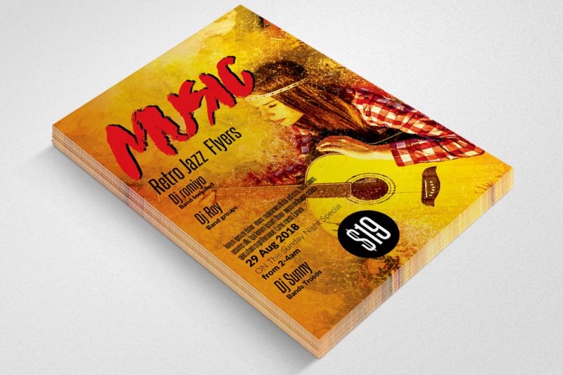 live-music-flyer-template