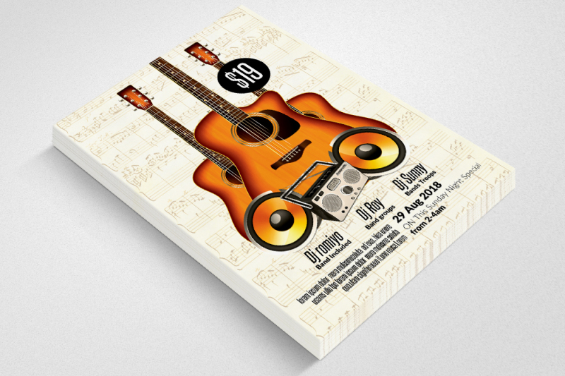 music-night-flyer-template