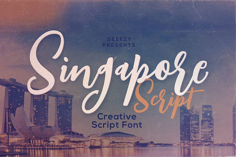 singapore-script-font