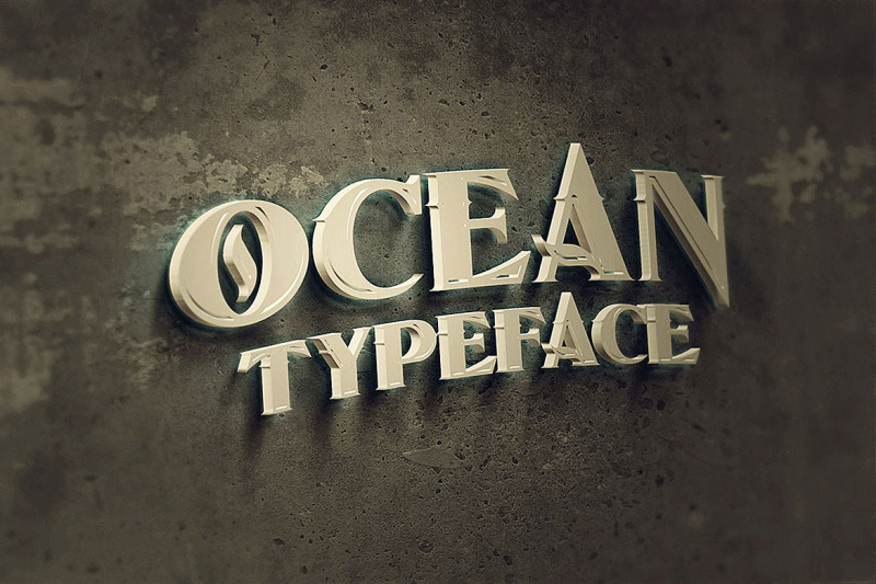 ocean-display-font