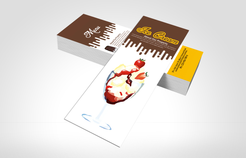 ice-cream-shop-rack-card-template