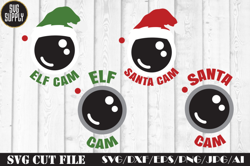 santa-cam-and-elf-cam-svg-cut-file