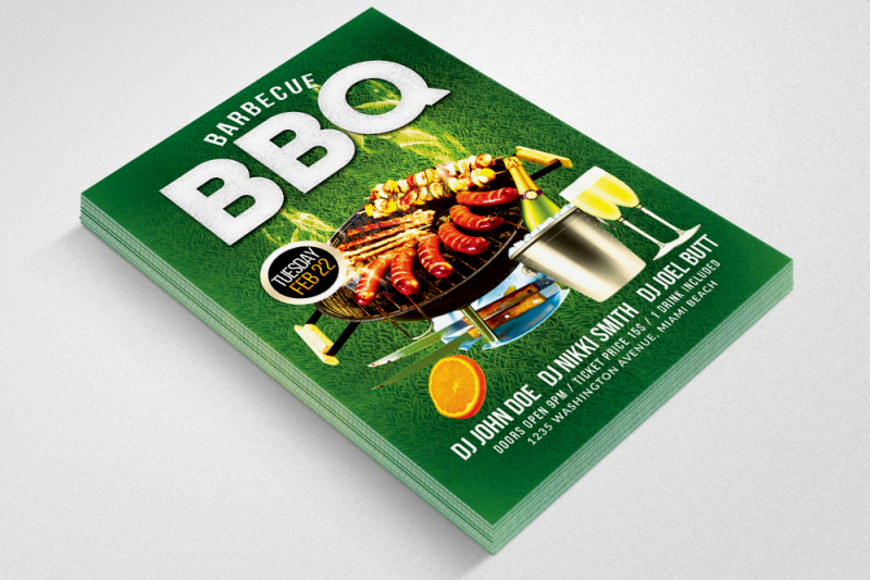 barbecue-party-flyer