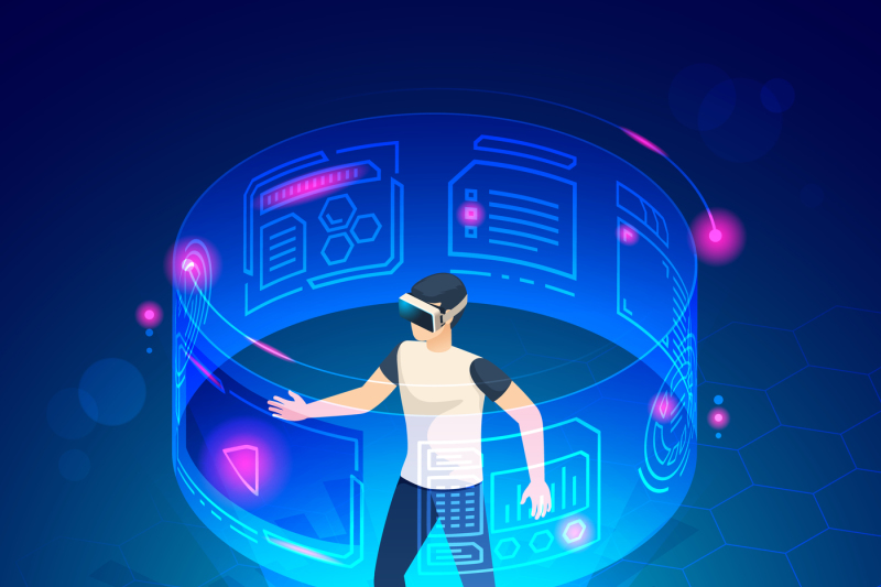 isometric-man-in-vr-future-world-virtual-goggles-headset-gadgets-game