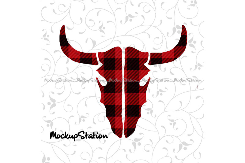 longhorn-cow-bull-skull-winter-print-clipart-png-jpeg-sublimation-fil