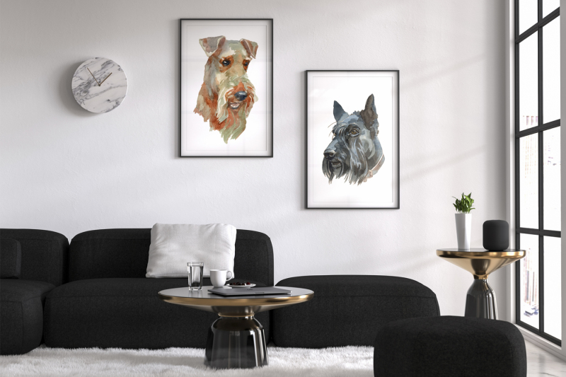 terriers-watercolor-set