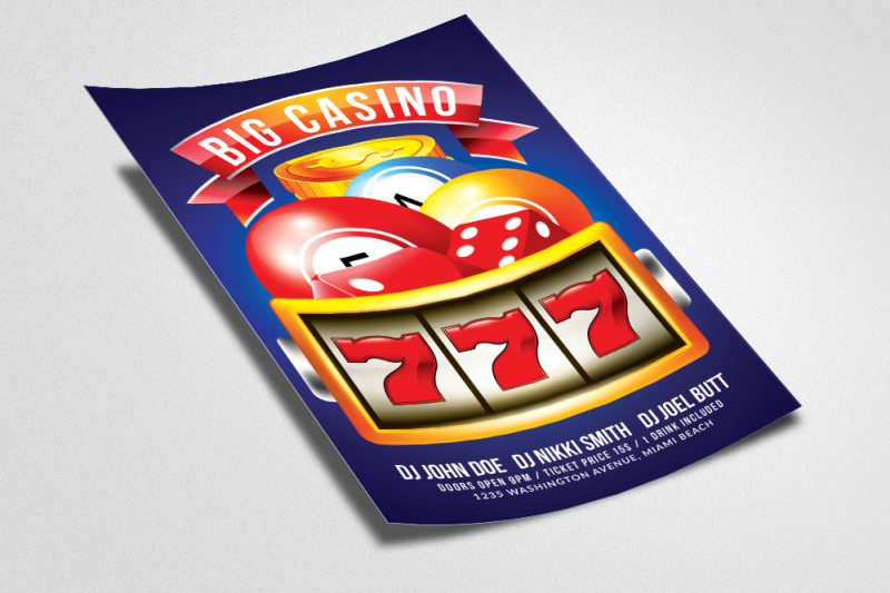 casino-flyer-template