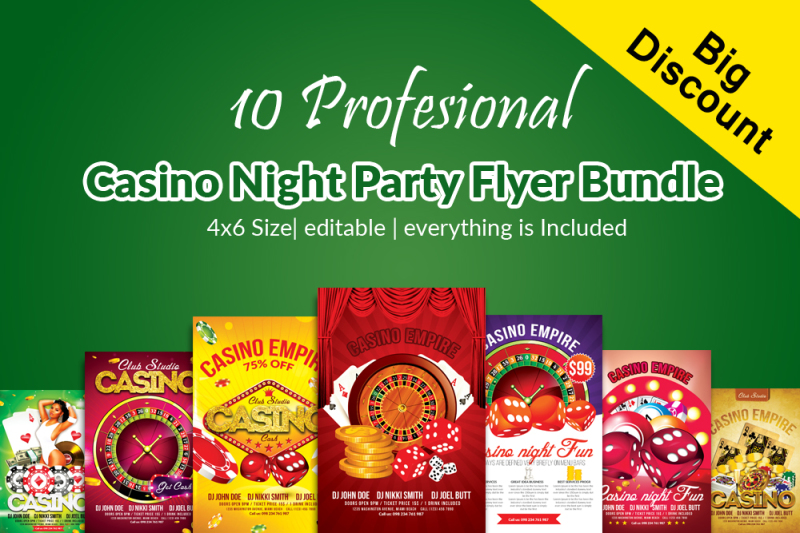 10-casino-flyers-bundle