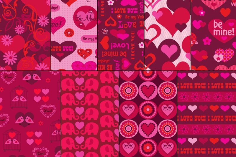valentine-hearts-and-patterns