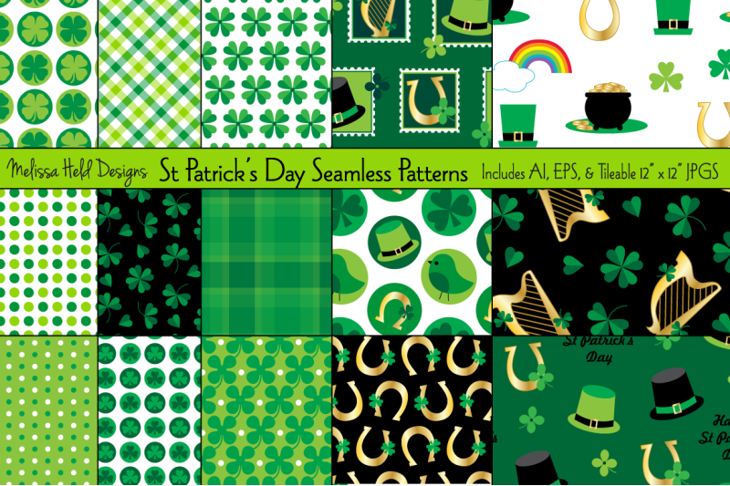 saint-patrick-039-s-day-seamless-patterns