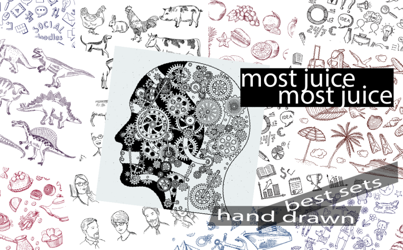 most-juice-the-best-sets-of-hand-drawn-items