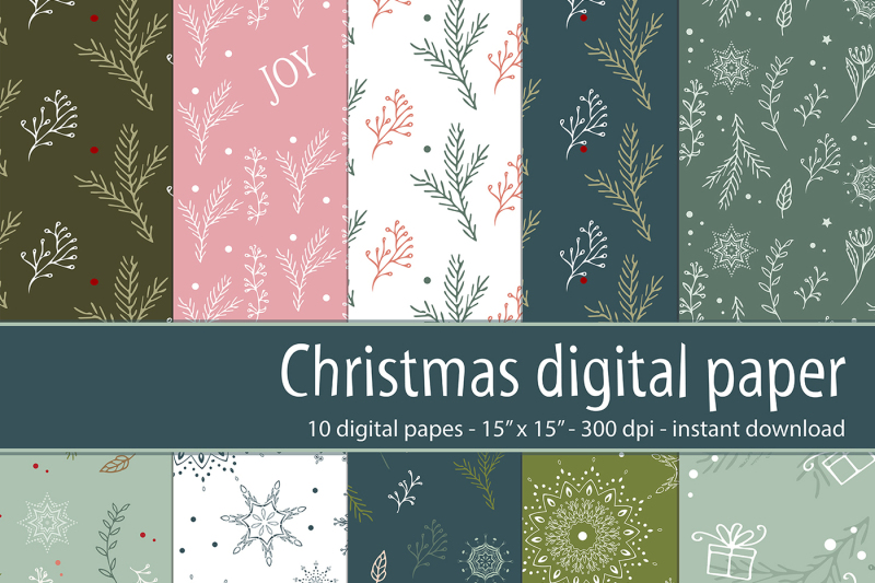 christmas-digital-paper