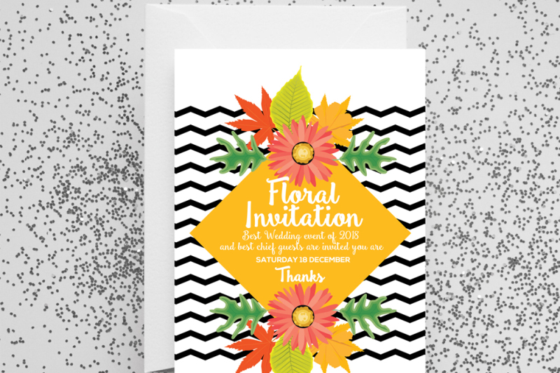 floral-invitation-card-template