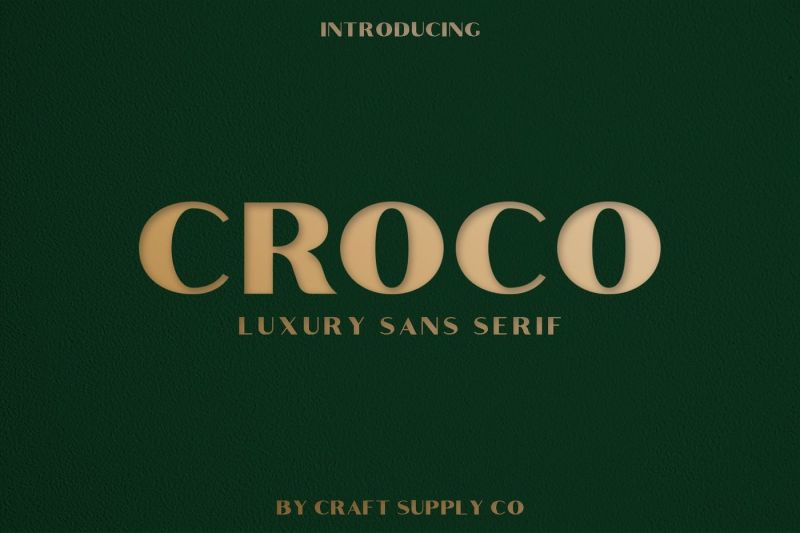 croco-luxury-sans-serif-font