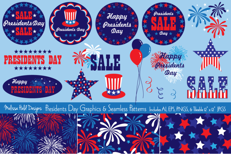presidents-day-graphics-amp-seamless-patterns