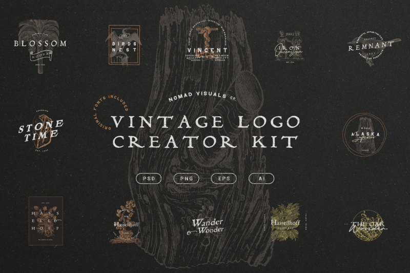 vintage-logo-creator-kit