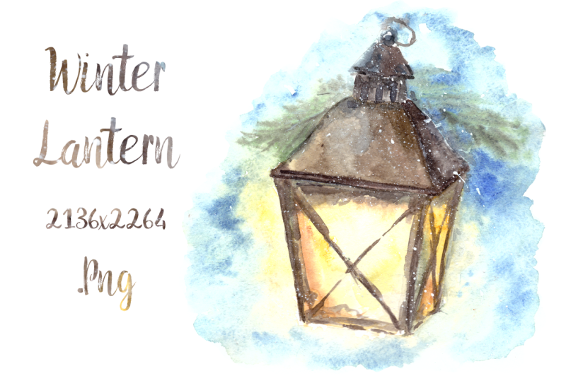 watercolor-winter-lantern-clip-art-and-card