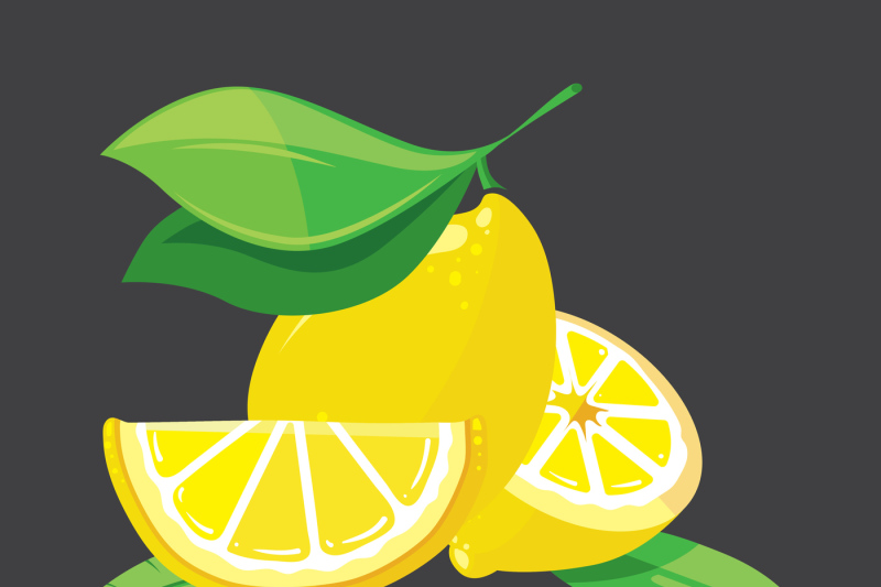 bright-lemons-vector-illustration