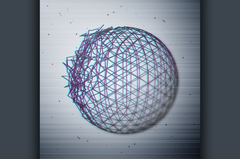 glitch-abstract-broken-sphere