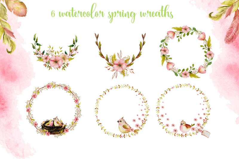 spring-watercolor-collection