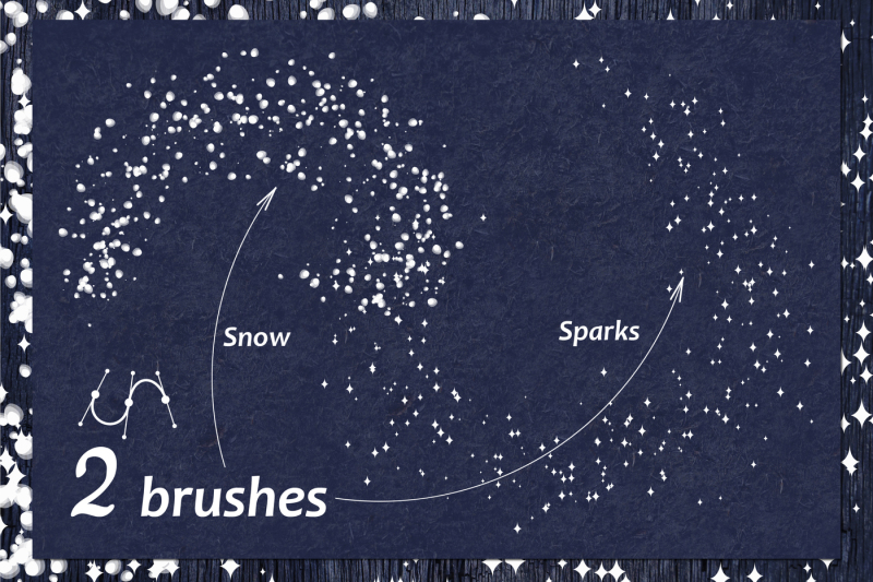 vector-snow-sparkling-brush-ai