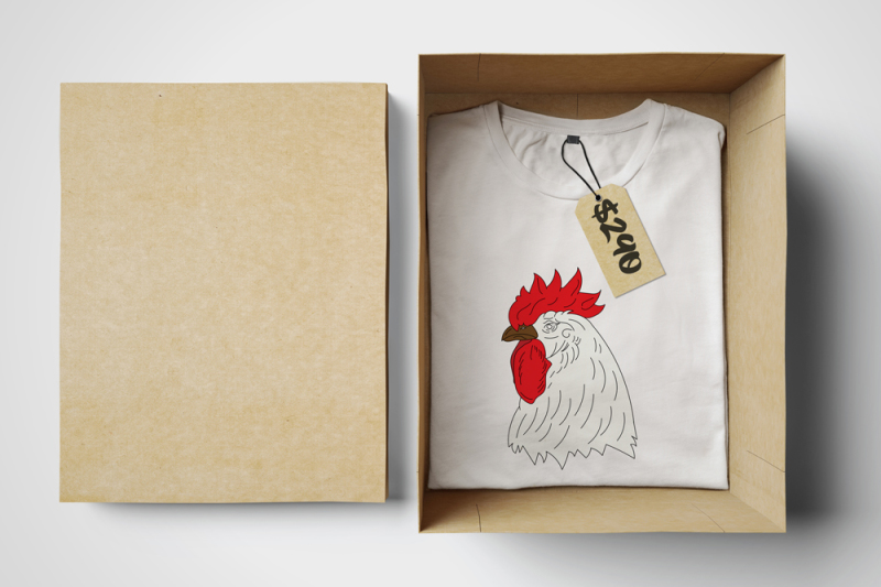 rooster-t-shirt-design-illustration