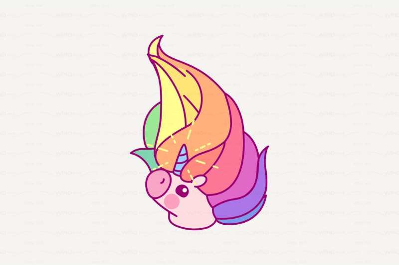 vector-cute-rainbow-unicorn-head
