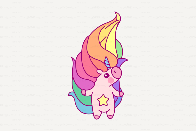 vector-cute-rainbow-unicorn