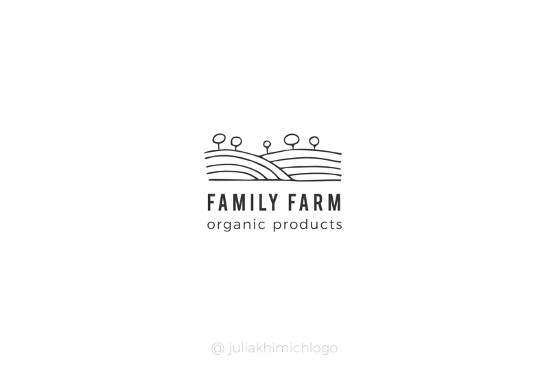 Logo Pack Volume 8 Farm By Julia Khimich Design Thehungryjpeg Com
