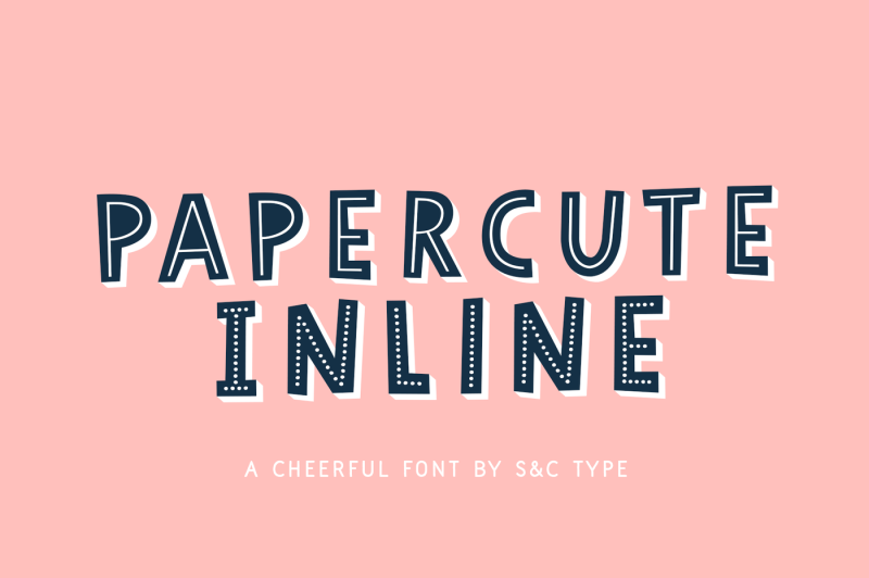 papercute-inline-font-pack